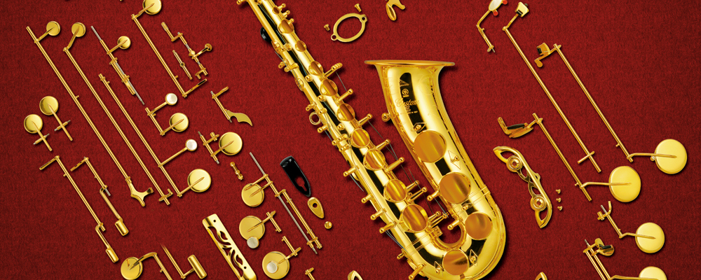 16 Pieces of Set Sax Screws Saxophone Bumper Felts Springs Tool Sax Parts 