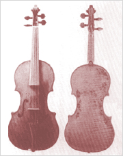 The oldest existing violin, built by Andrea Amati