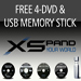 Free DVDs and USB Stick