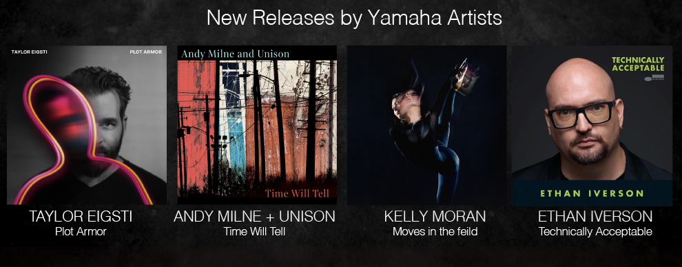 image of new releases by Yamaha artists