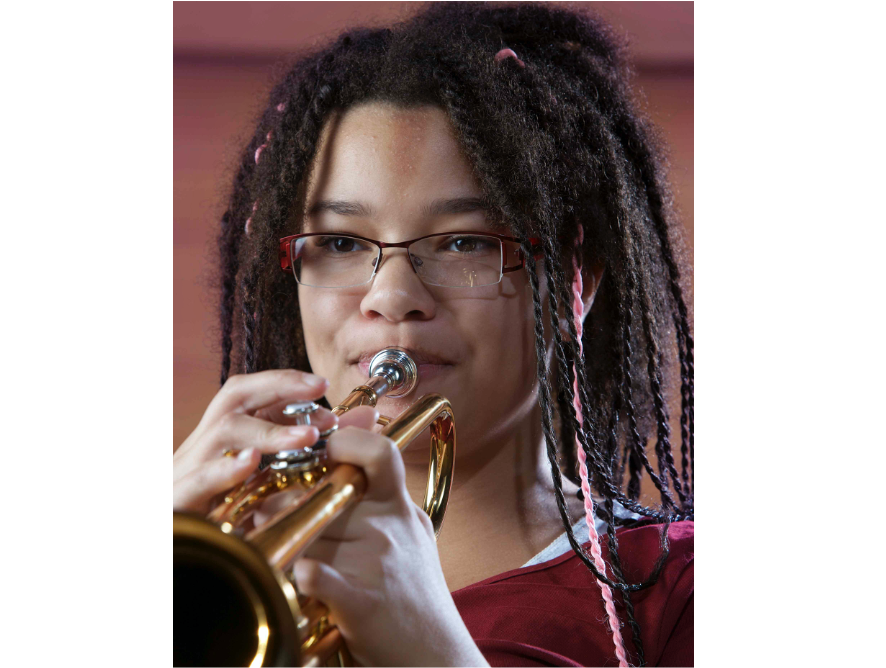 Musician using Yamaha Mouthpieces to play their instrument