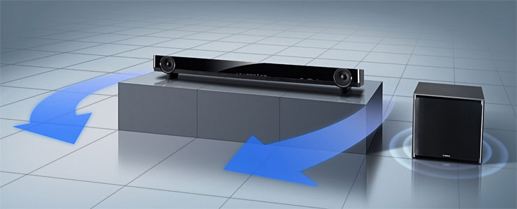 surround soundbar with subwoofer