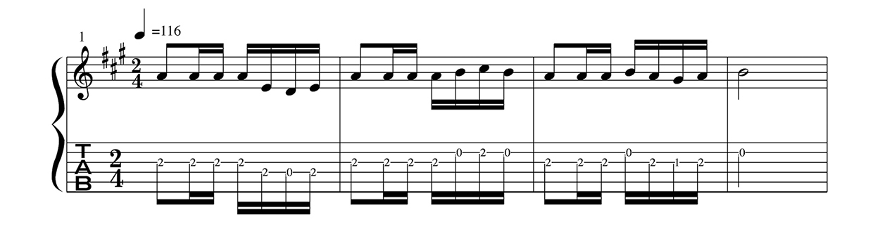 [Image] "Carmen" Music score for single phrases