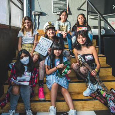 [ Photo ] A WORKSHOP IN COLLABORATION WITH "NOW GIRLS RULE!" 1