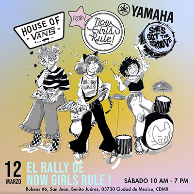 [ Illustration ] A WORKSHOP IN COLLABORATION WITH "NOW GIRLS RULE!" 2