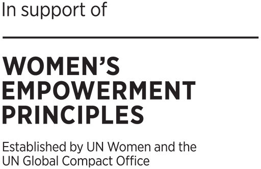 [Logo] WOMAN'S EMPOWERMENT PRINCIPLES