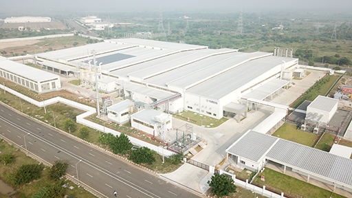[ photo ] Production site in India
