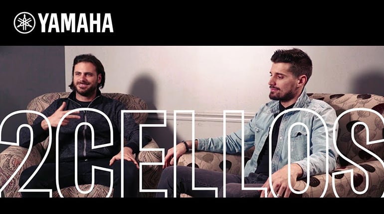 [ Image ] 2CELLOS: Music is a universal language, everyone understands it | Cello