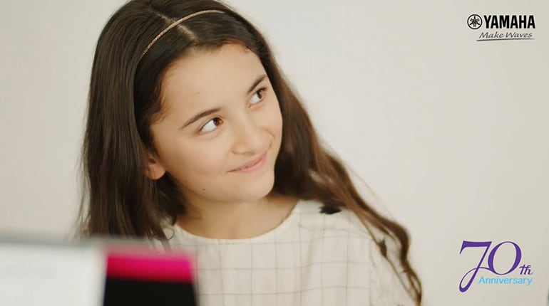 [ Image ] Yamaha Music School Hit the high notes in your lives - through music