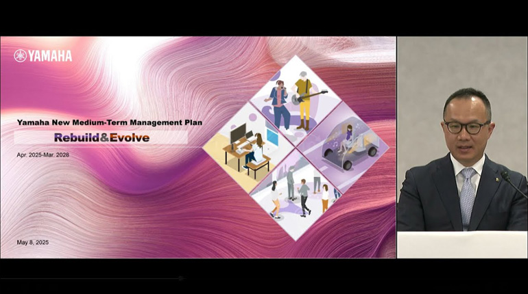 [ Image ] Yamaha Corporation Medium-Term Management Plan