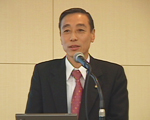 [ Image ] Presenter:Tsuneo Kuroe Managing Director Yamaha Corporation