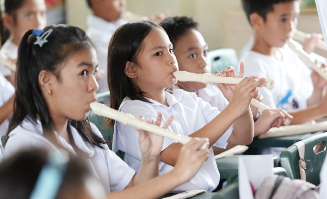 [Image] School Project activities in the Philippines