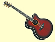 Cutaway style guitars have a unique shape