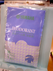 Deodorant for use in a small case