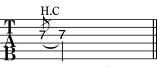 Half (semitone) bend