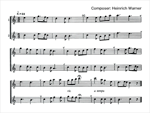 Flute C Scale Finger Chart