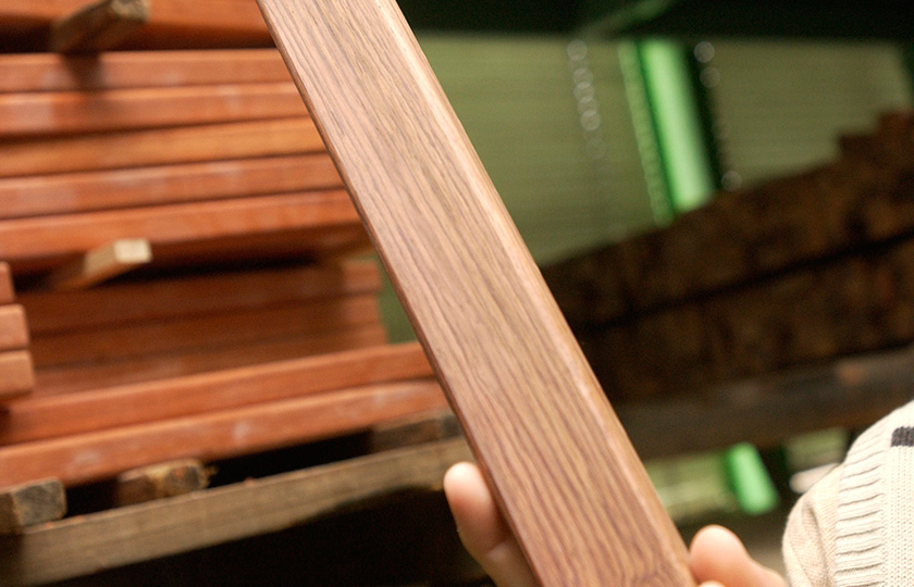 Rosewood used in marimbas