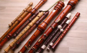 Recorders of all sizes, from small to large