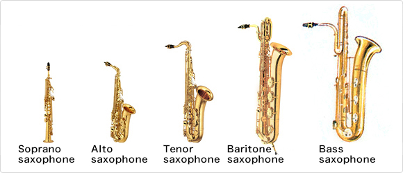The saxophone family