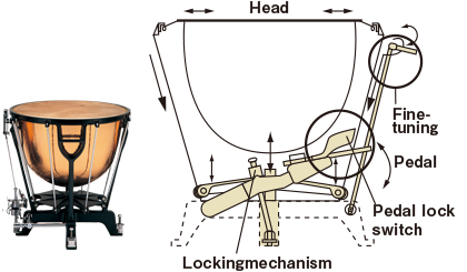 Pedal lock-type