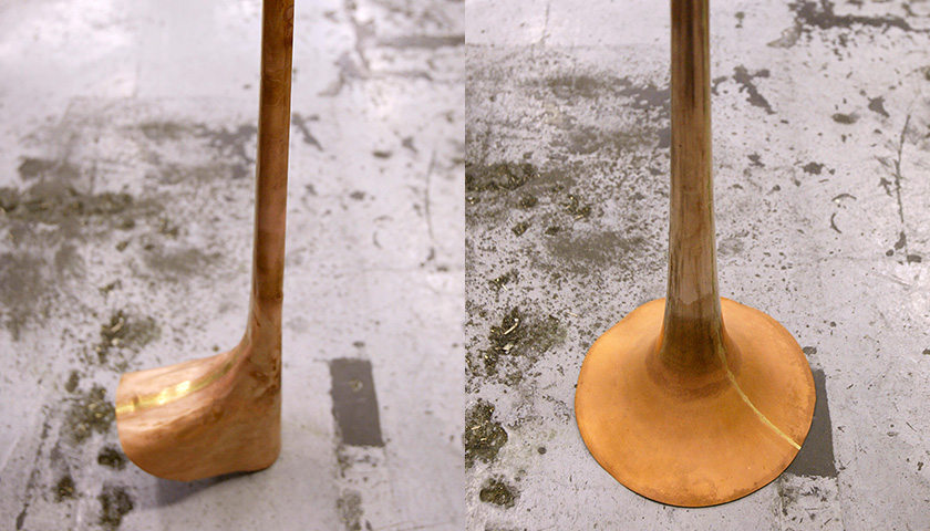 Left: Before bell shaping; Right: After bell shaping