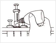 Lubricating with valve oil