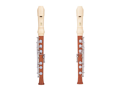 [ Image ] Soprano Recorder for One-Handed Play L: YRS-900L (for left hand) R: YRS-900R (for right hand)