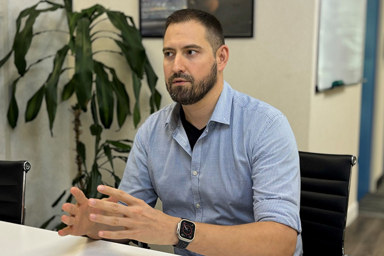 [Photo] Konstantin Sivakovskiy was tasked with deciding how to deliver the goods.