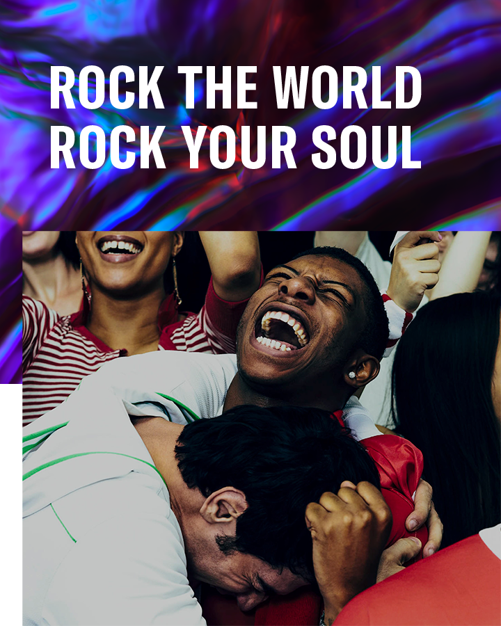 [Image] Rock the world. Rock your soul.