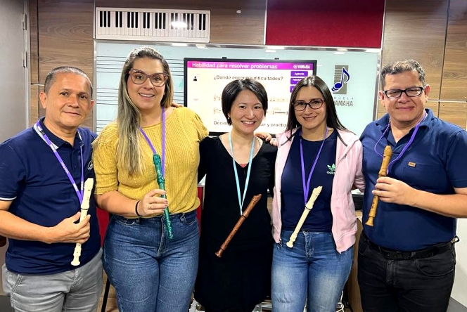 [Image] A training for local core instructors conducted in Colombia