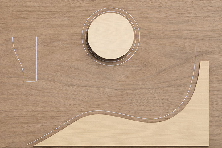 [Photo] Musical instrument wood for acoustic guitars