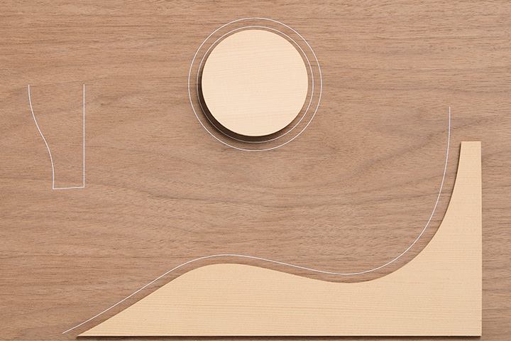[Photo] Musical instrument wood for acoustic guitars