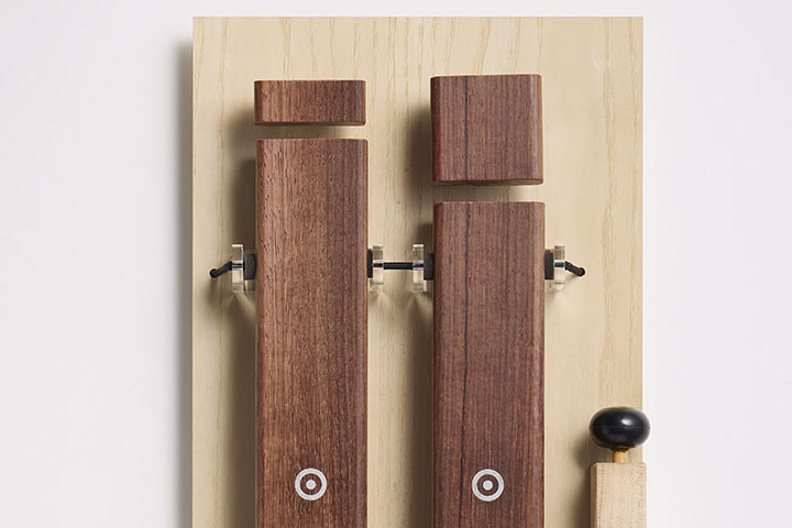 [Photo] The length of the board is the pitch of the note.