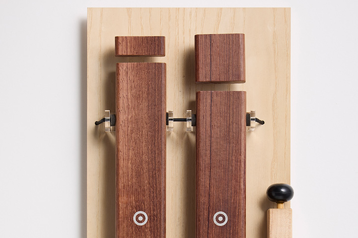 [Photo] The length of the board is the pitch of the note.