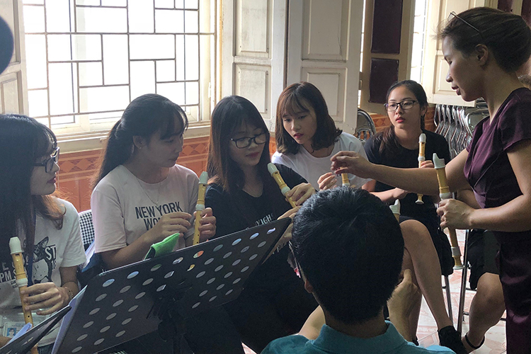[ image ] Musical instrument teacher training course at Hanoi National Education University