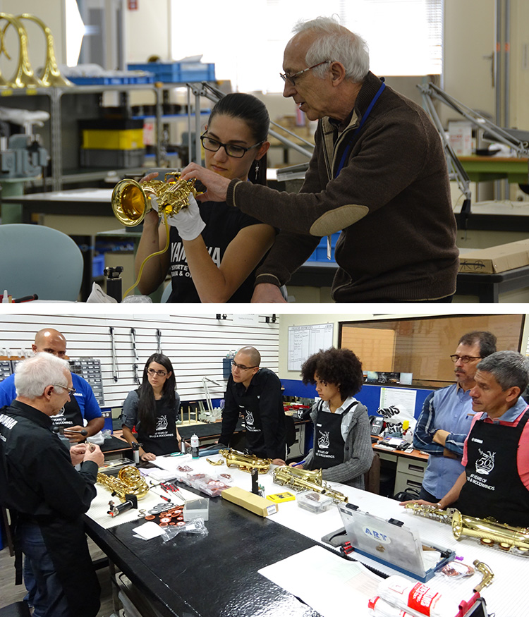 [ image ] Repair technician training seminar