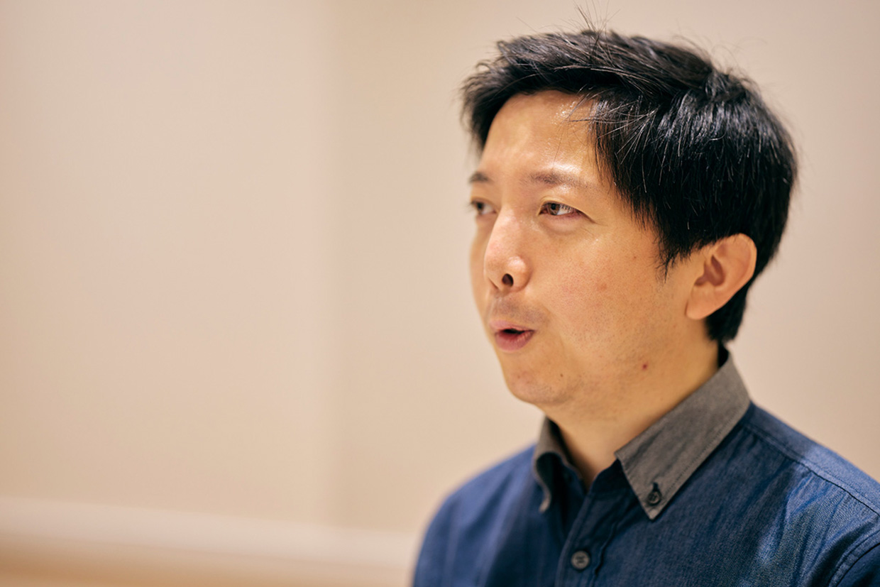[ Thumbnail ] Keijiro Saino of the Research & Development Division