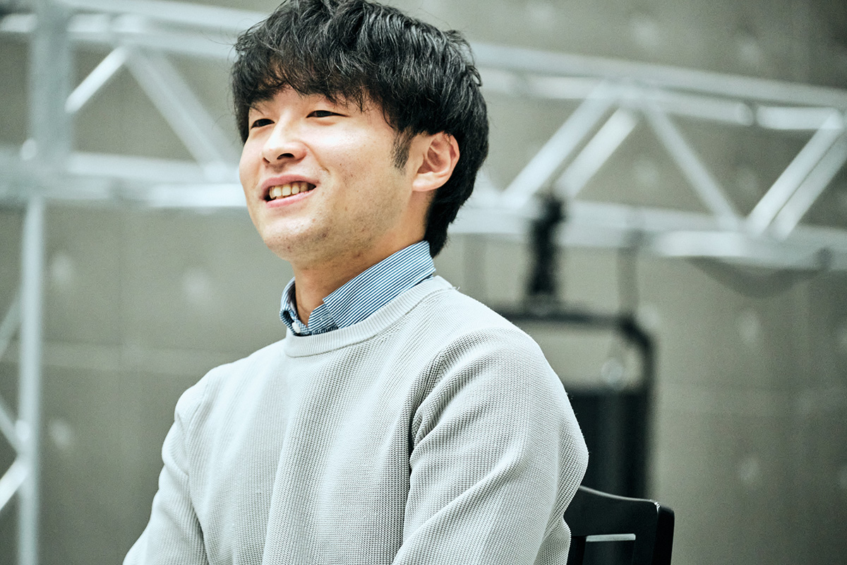 [ Thumbnail ] Hiromu Ohgi of the Professional Solutions Division at Yamaha Corporation