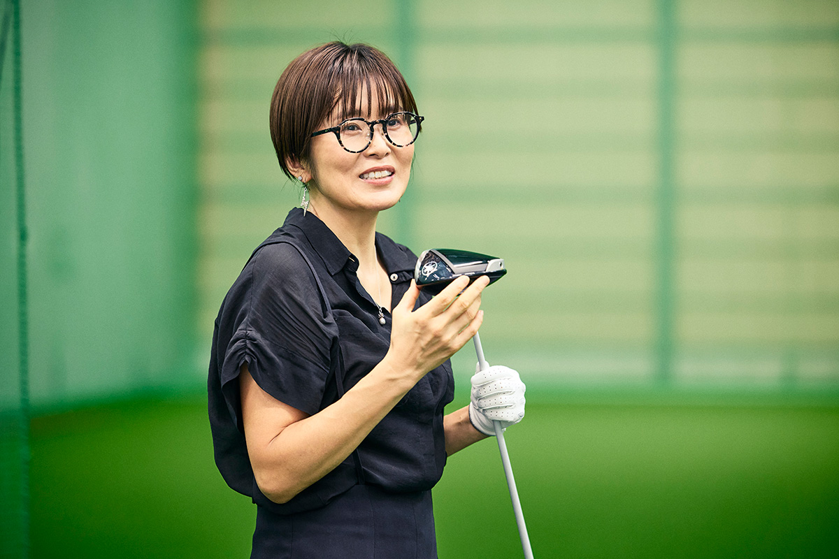 [ Thumbnail ] Asuka Furihata of the Marketing Group, Golf HS Division