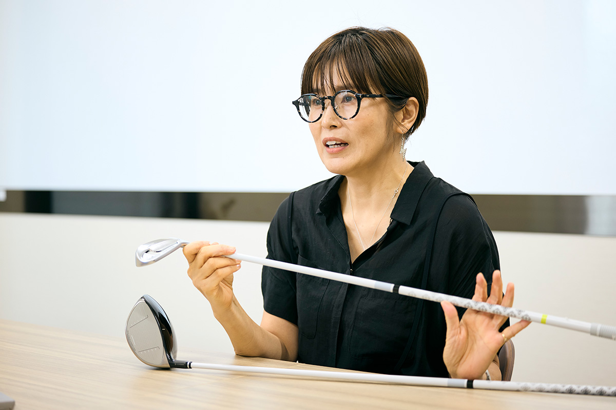 [Thumbnail] Asuka Furihata of the Marketing Group, Golf HS Division