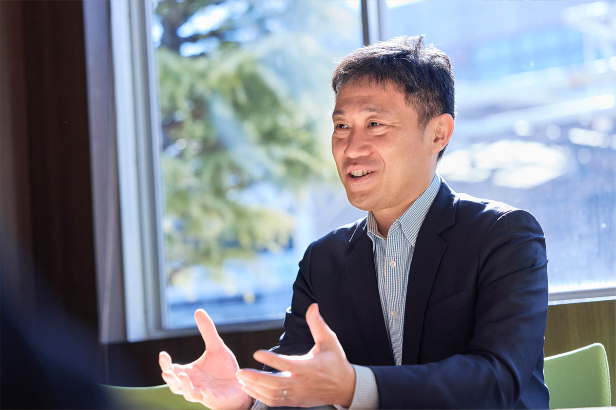 [ Thumbnail ] Nobuaki Horiba of the B&O Business Division B&O Marketing & Sales Group