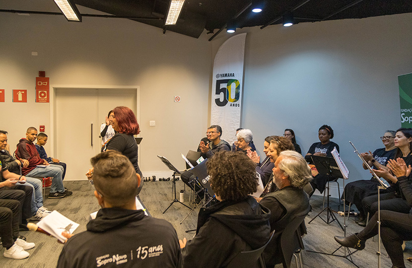 [Photo] Sopro Novo Orchestra Recital report