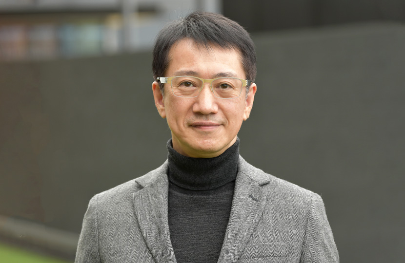 [Photo] Motoichi Tamura from the R&D Planning Group, Research and Development Division