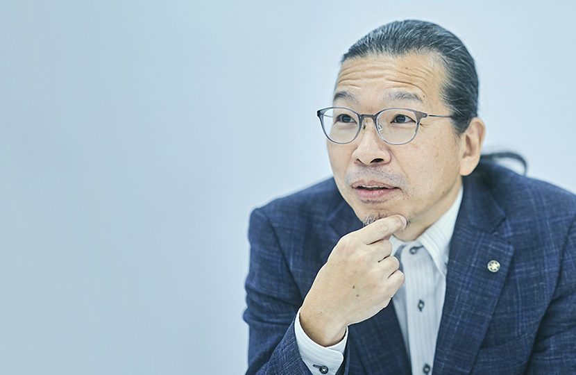 [Photo] Manabu Kawada, General Manager of the Design Laboratory