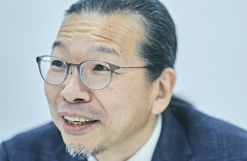 [Photo] Manabu Kawada, General Manager of the Design Laboratory