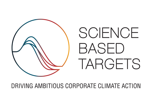 [Logo] SCIENCE BASED TARGETS - DRIVING AMBITIOUS CORPORATE CLIMATE ACTION -