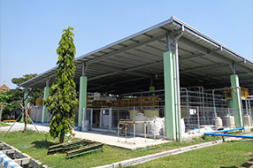[Photo] Wastewater treatment facility (Yamaha Musical Products Indonesia)