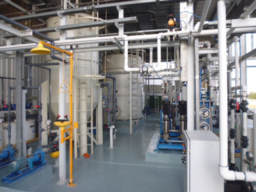 [Photo] Reuse of 100% of manufacturing process wastewater