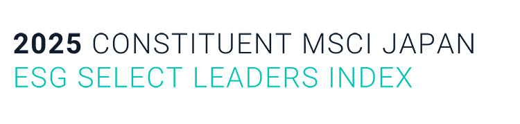 [Logo] MSCI Japan ESG Select Leaders Index