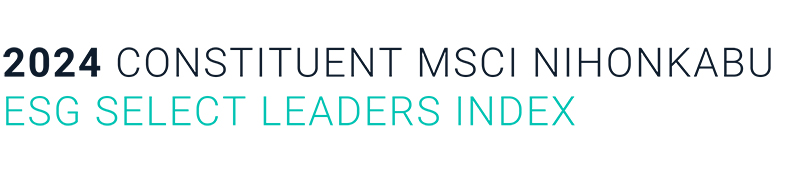[Logo] MSCI Nihonkabu ESG Select Leaders Index